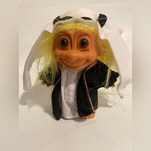 VINTAGE 5” Russ Troll Arab Around the World My Lucky TROLL Doll (#2)